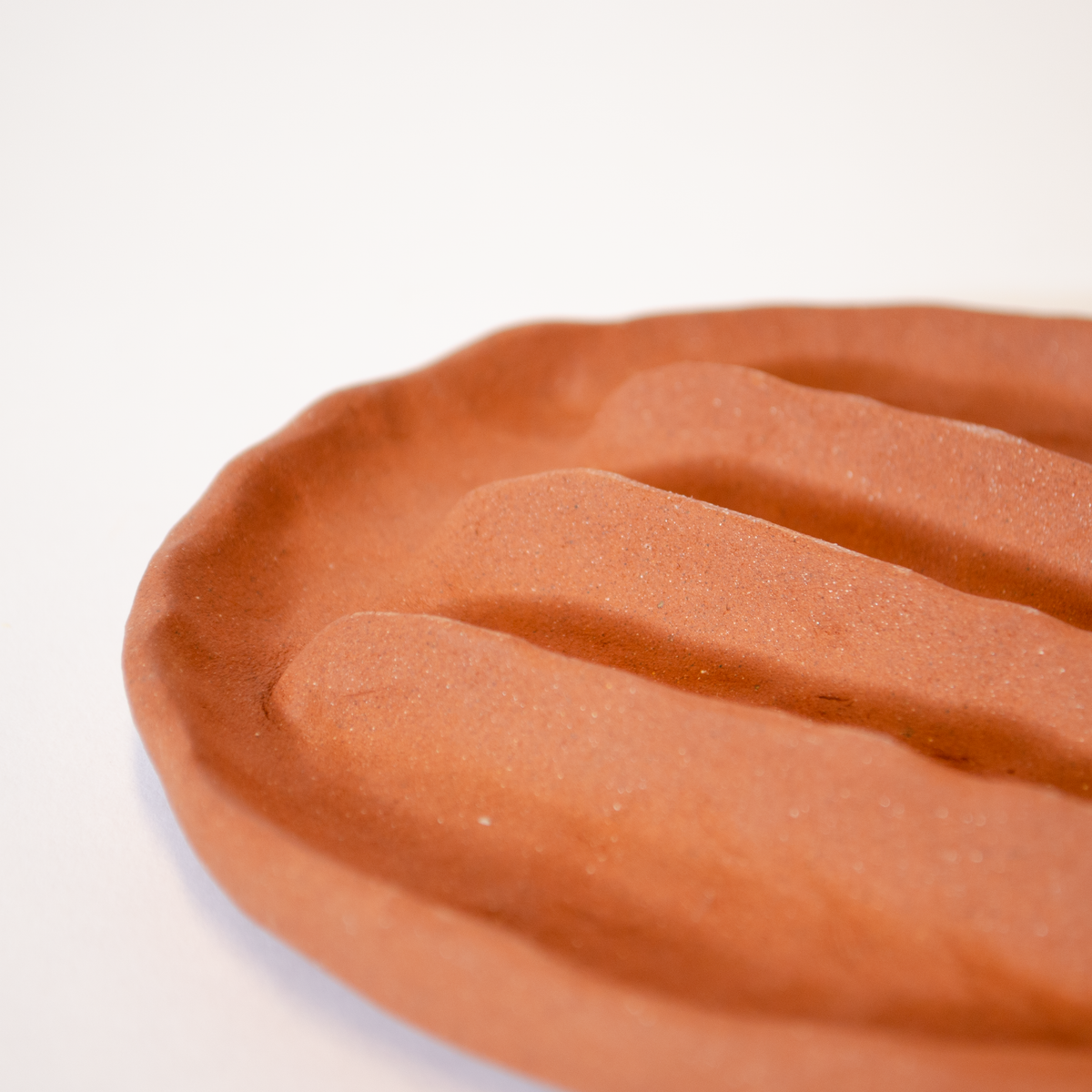 Circle Red Clay Soap Dish – Lianna