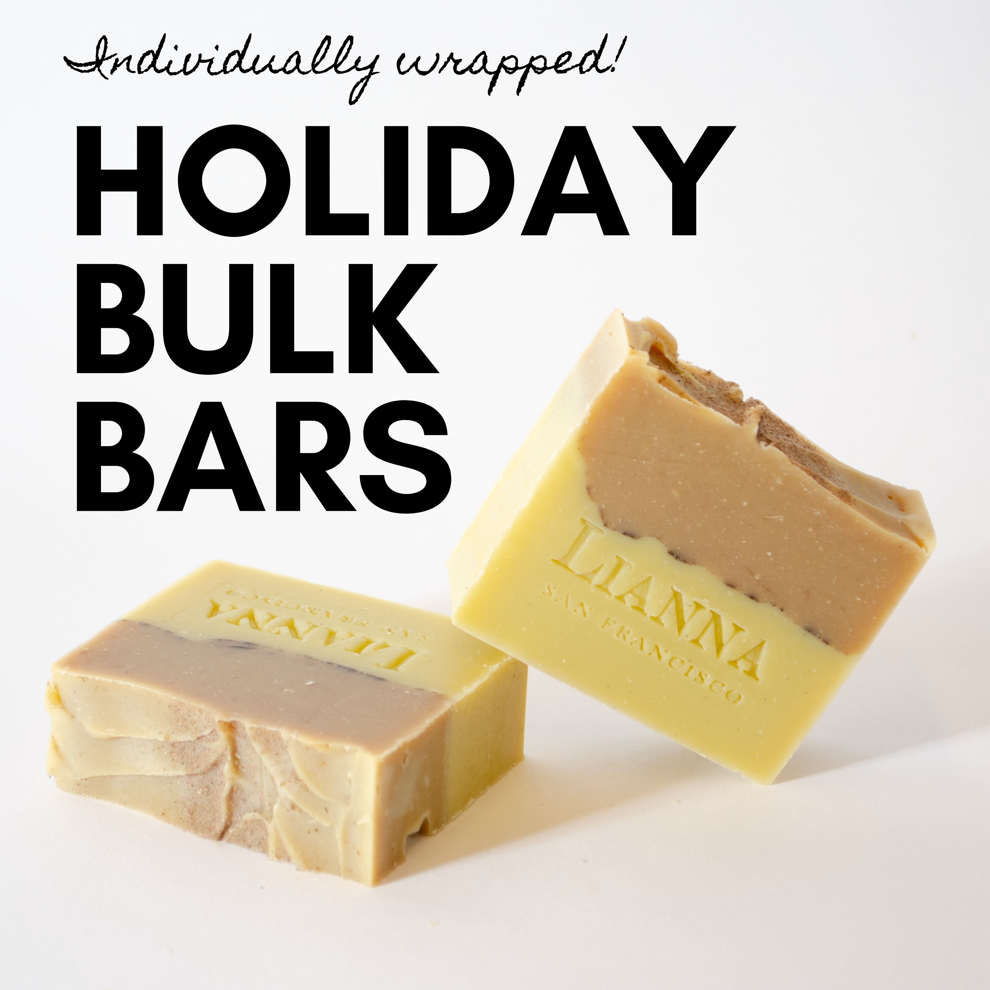 Holiday Bulk Olive Oil Soap Bars