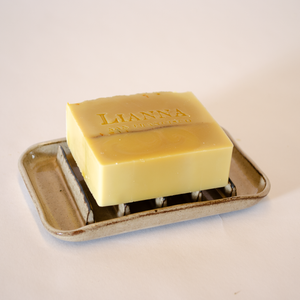 Grey/White soap dish