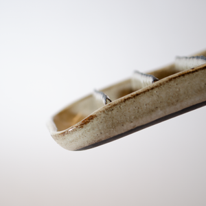 Grey/White soap dish
