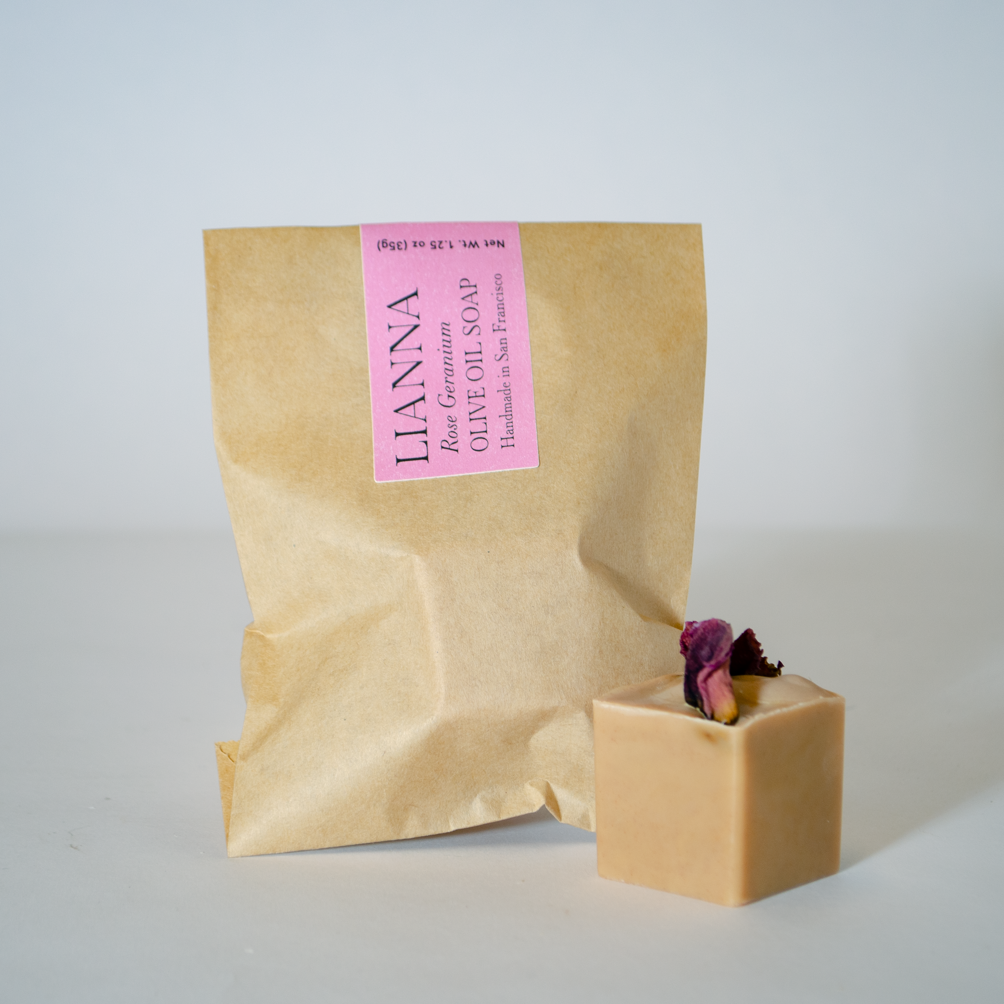 Rose Geranium Green Tea Olive Oil Soap