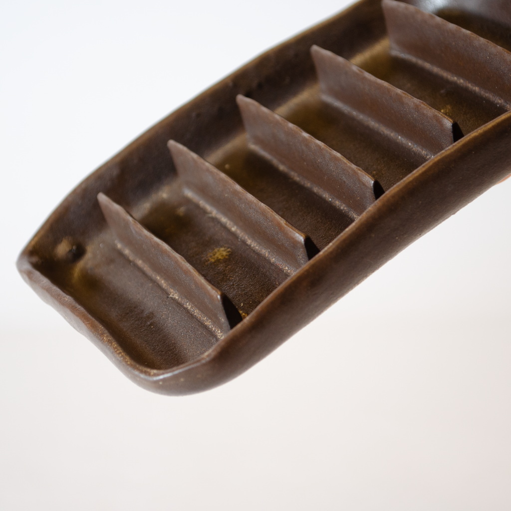 Chocolate Clay Soap Dish
