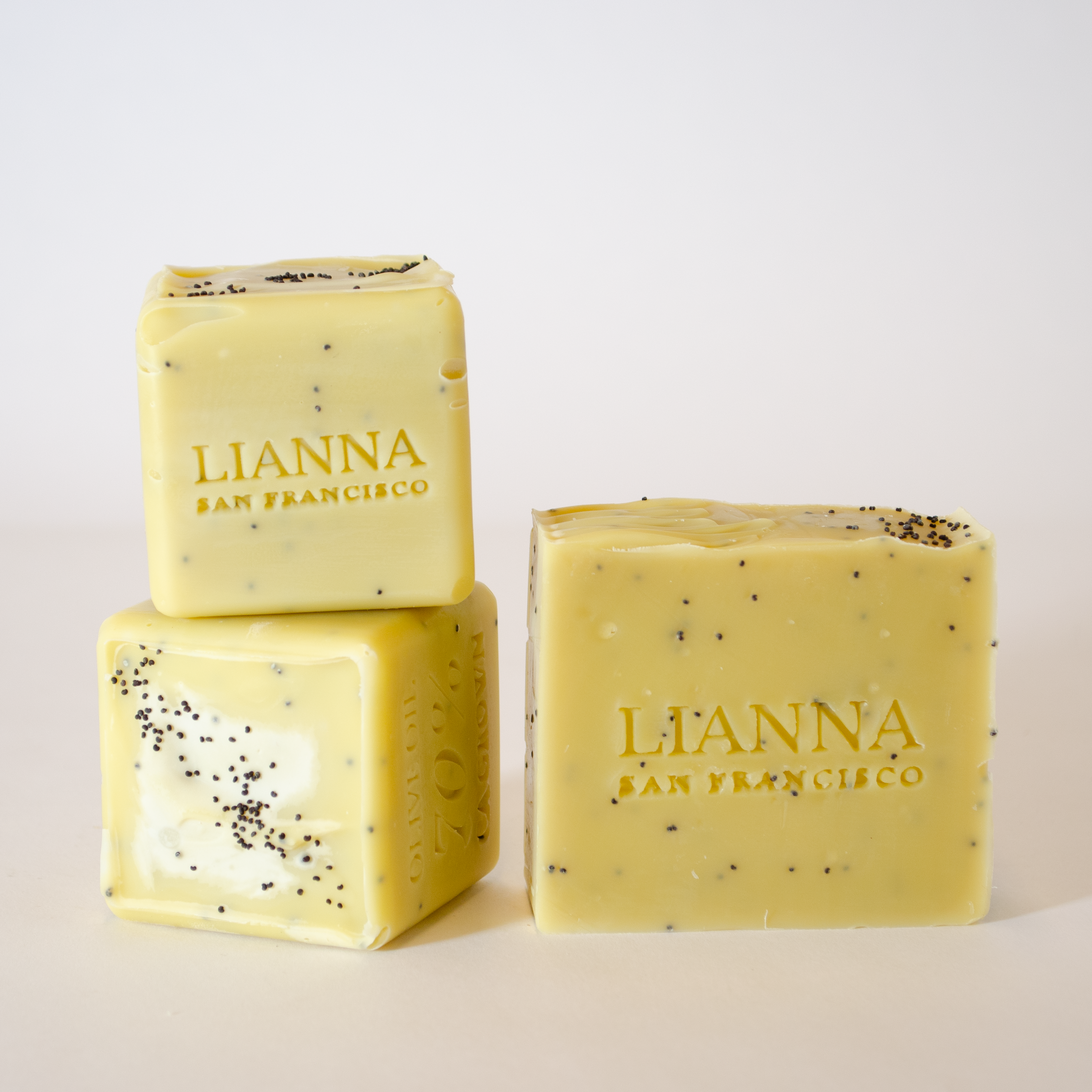 Peppermint Poppyseed Olive Oil Soap