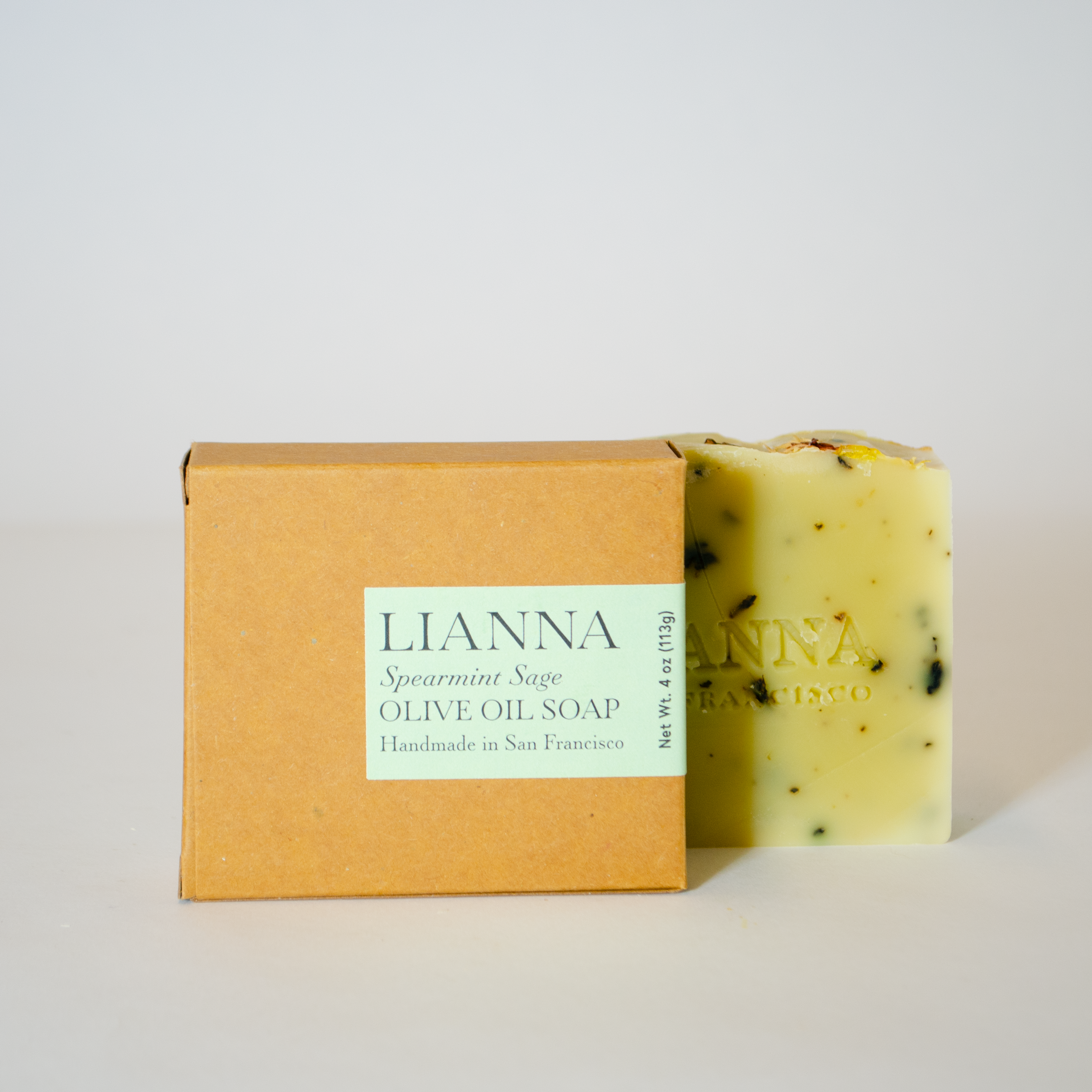 Spearmint Sage Olive Oil Soap