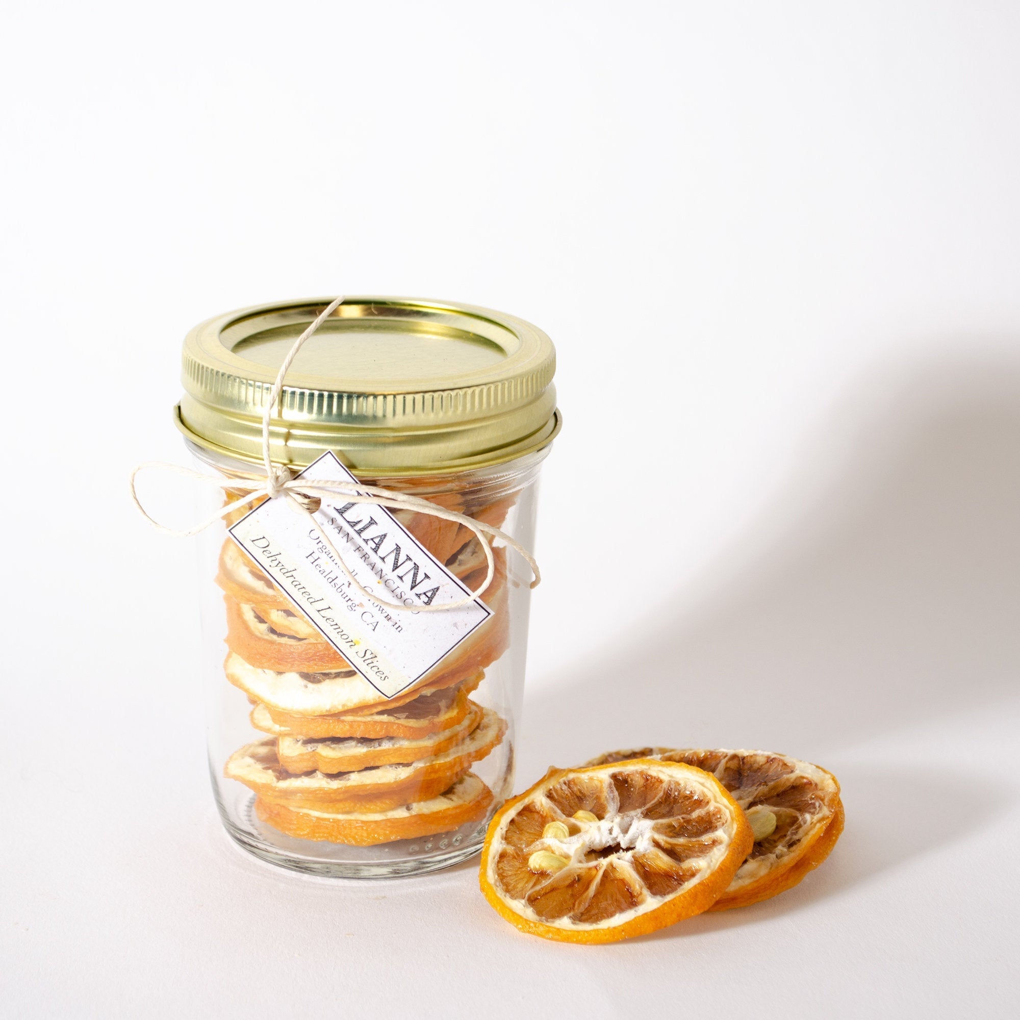 Dehydrated Meyer Lemons