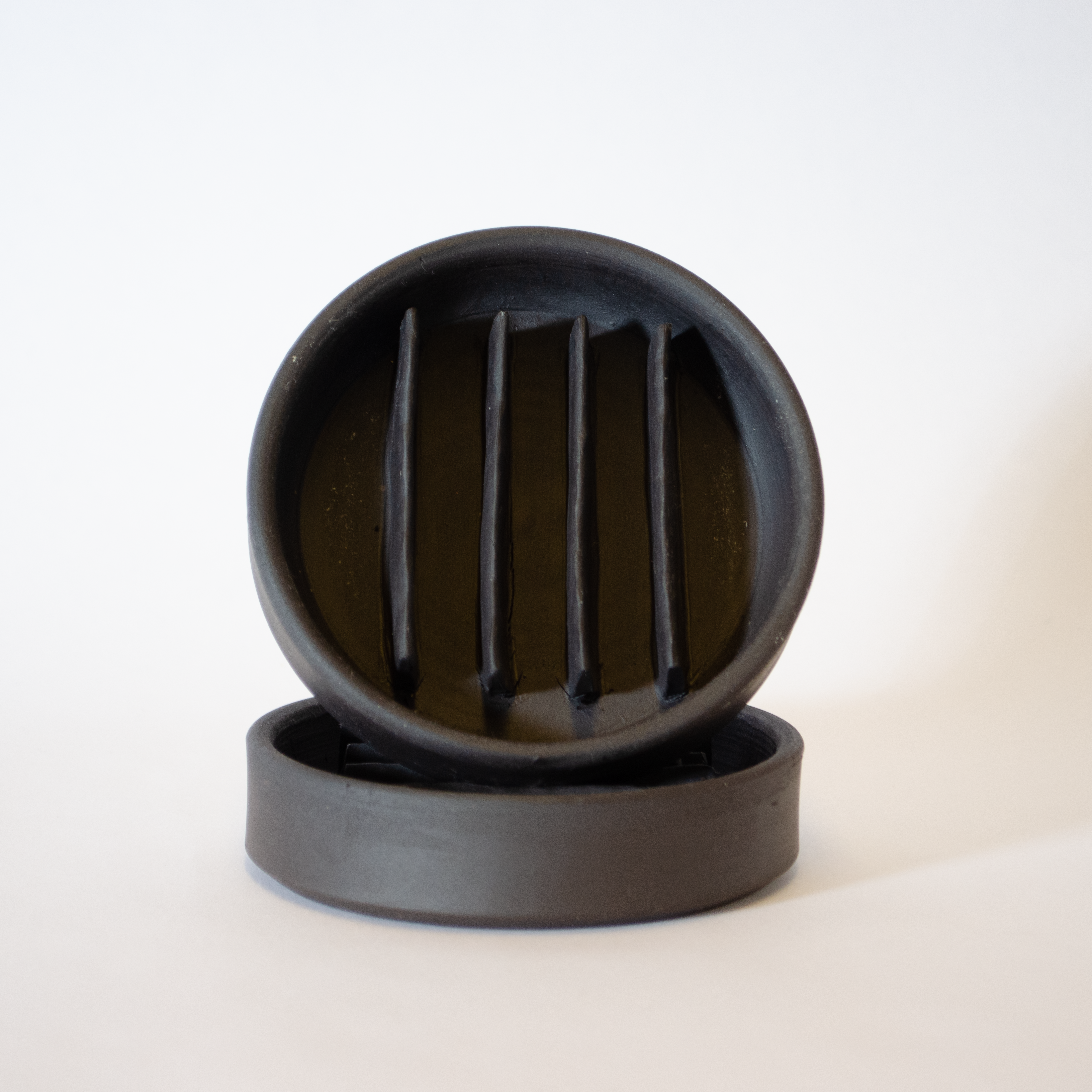 Black Clay Soap Dish